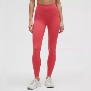 Lululemon Glow Up High Rise Tights | Desert Red | Size 10